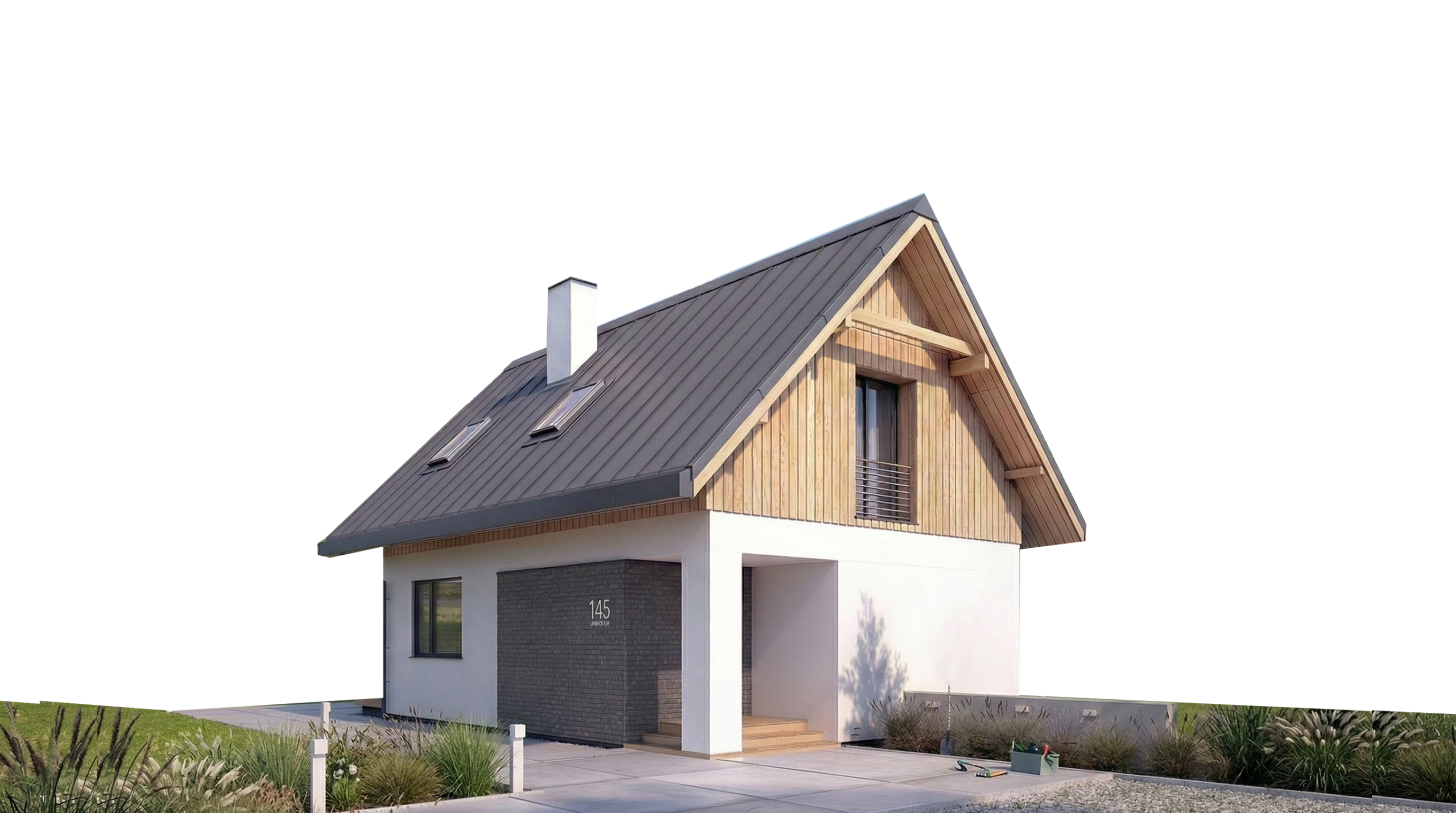 Projekt domu małego