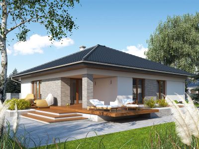 projekt domu do 130 m2